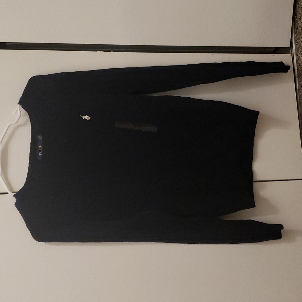Ralph Lauren L Women's Navy Blue Sweater